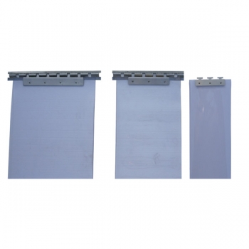 Colgadores acero inoxidable para cortinas de lama 200 mm